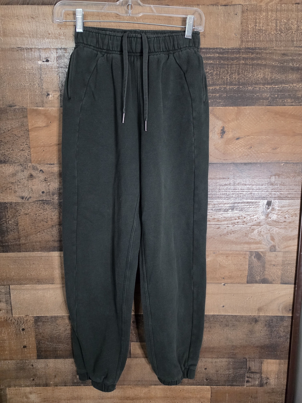 lululemon athletica Women's Dark Green Drawstring Jogger Pants
